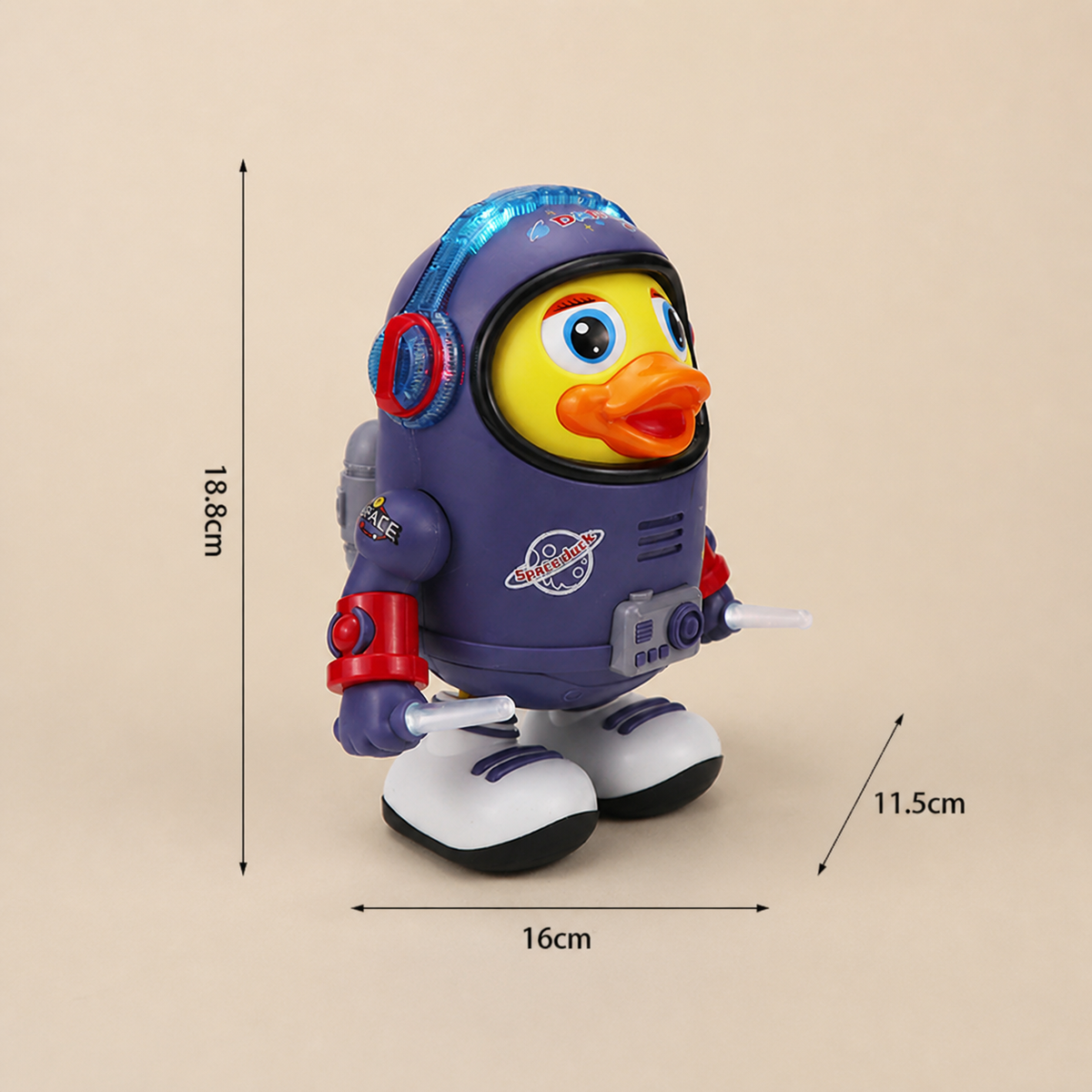 Tańcząca Kaczuszka Astronauta
