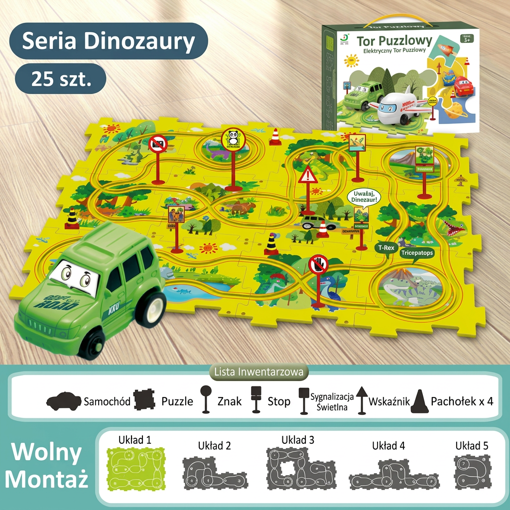 PuzzleTrack – Elektryczny Tor Puzzle
