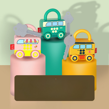 InteractiveLocks – zabawka edukacyjna Montessori z interaktywnymi zamkami