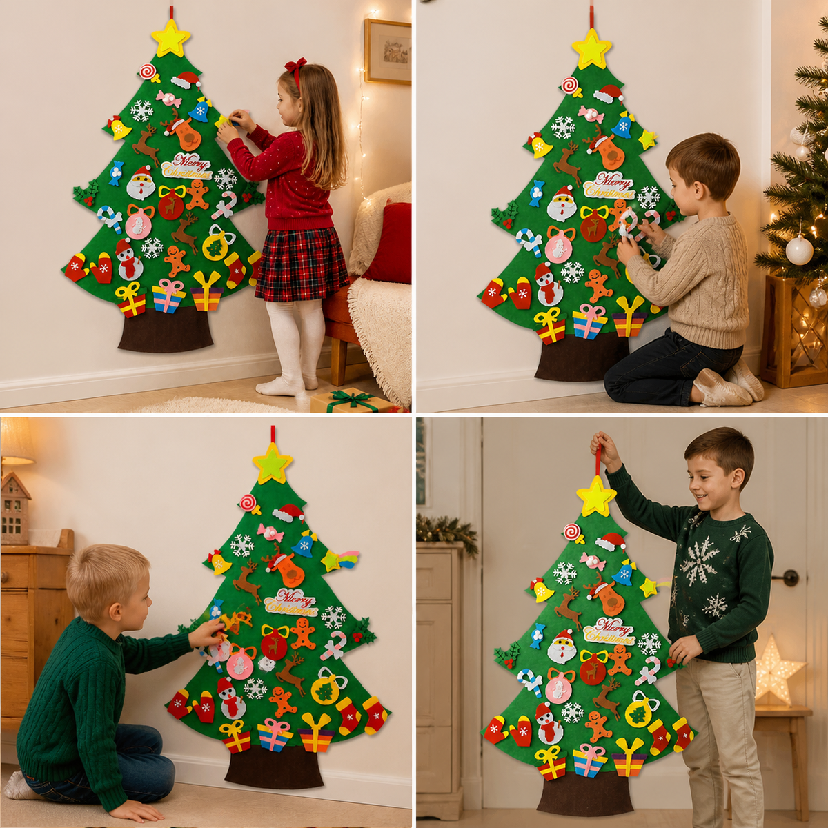 DIY Choinka – Zestaw Kreatywny do Samodzielnego Wykonania
