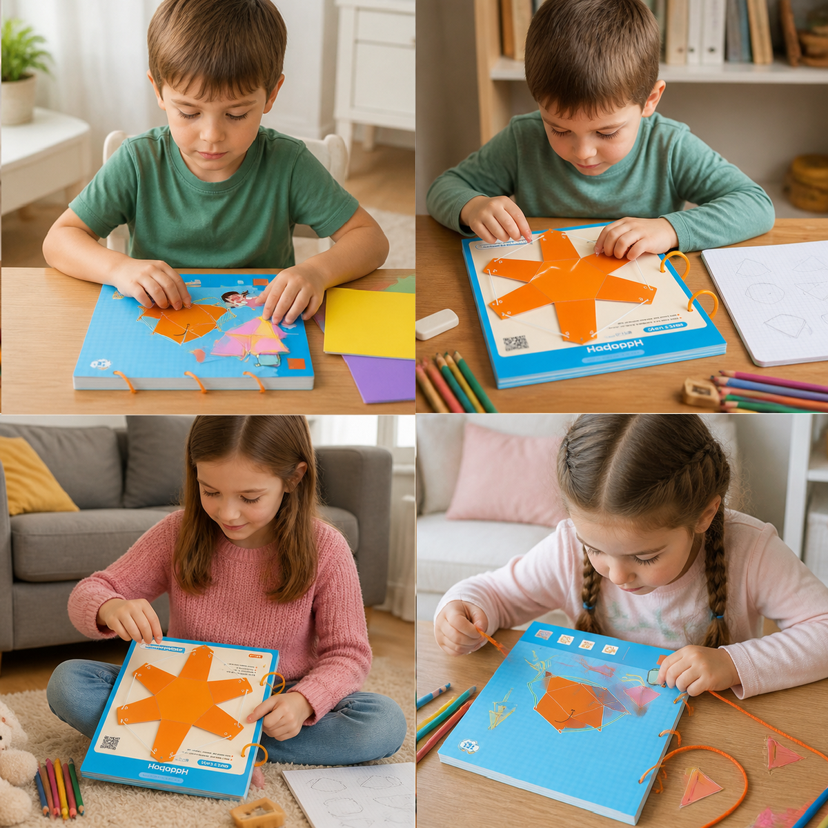 Kreatywny Podręcznik Geometrii dla Dzieci