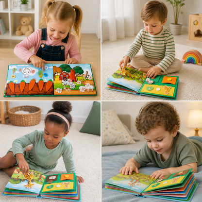 QuietBook – Trwała Książeczka Montessori z Opowieściami