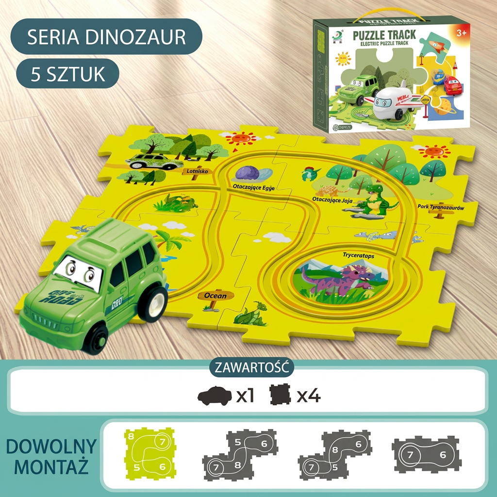 PuzzleTrack – Elektryczny Tor Puzzle