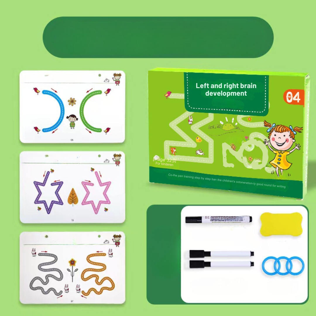 MagicLines – magiczny zestaw do nauki pisania po śladzie