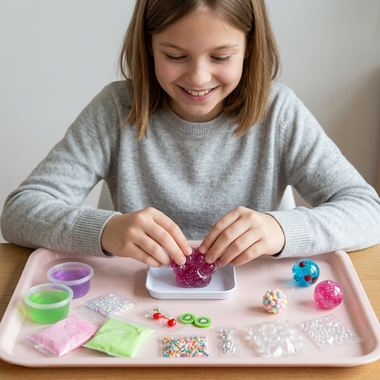 Zestaw DIY do tworzenia piłeczek antystresowych dla dzieci – stwórz własne sensoryczne Squishy
