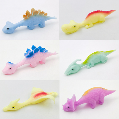 Dziecięca wyrzutnia w kształcie dinozaura