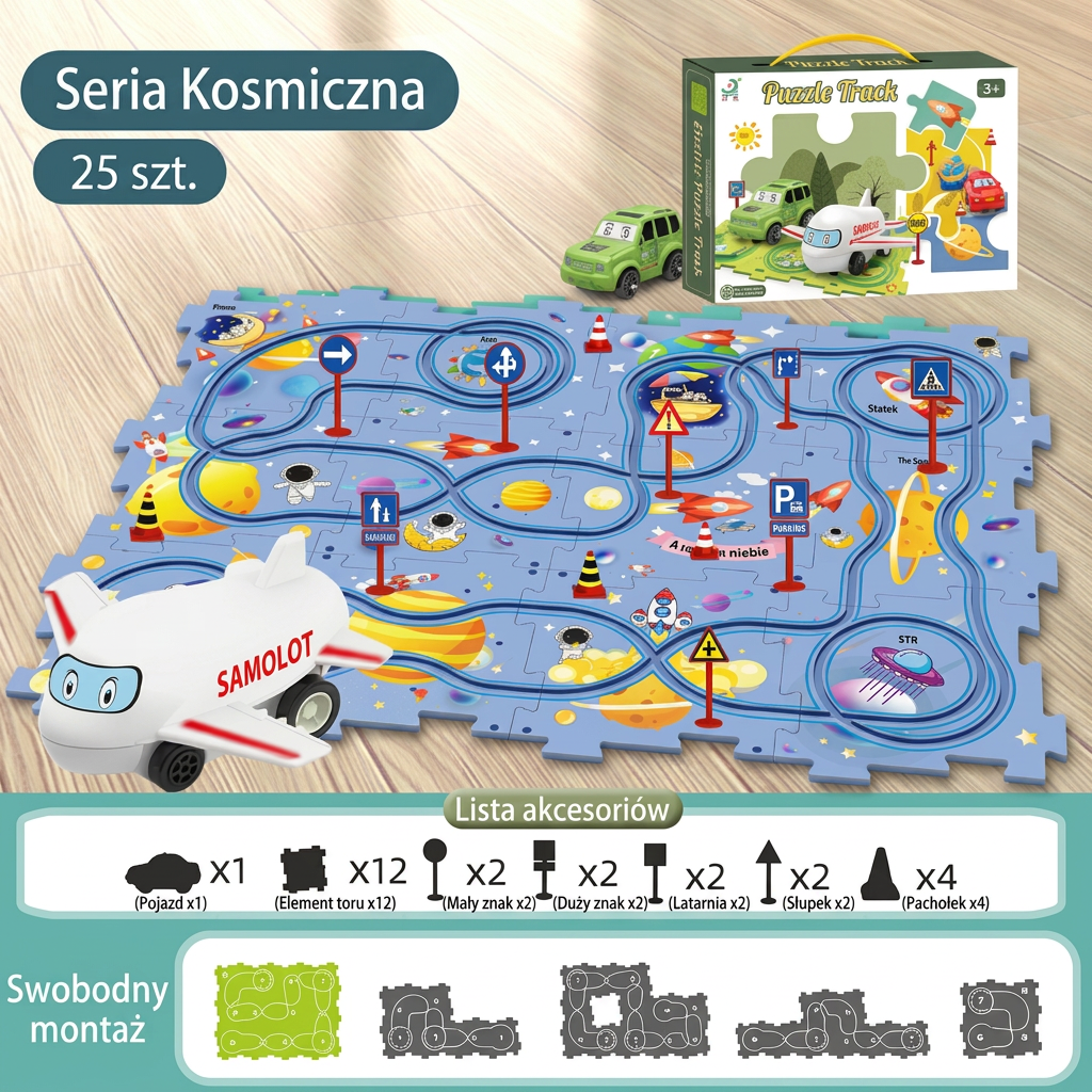 PuzzleTrack – Elektryczny Tor Puzzle