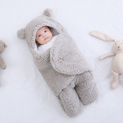 Miś Teddy – Kocyk i Śpiworek dla Niemowląt