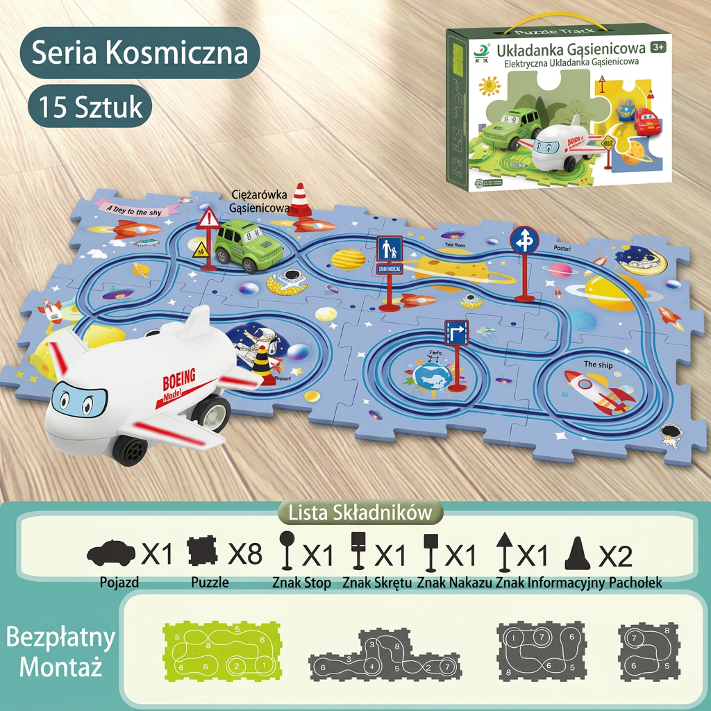 PuzzleTrack – Elektryczny Tor Puzzle