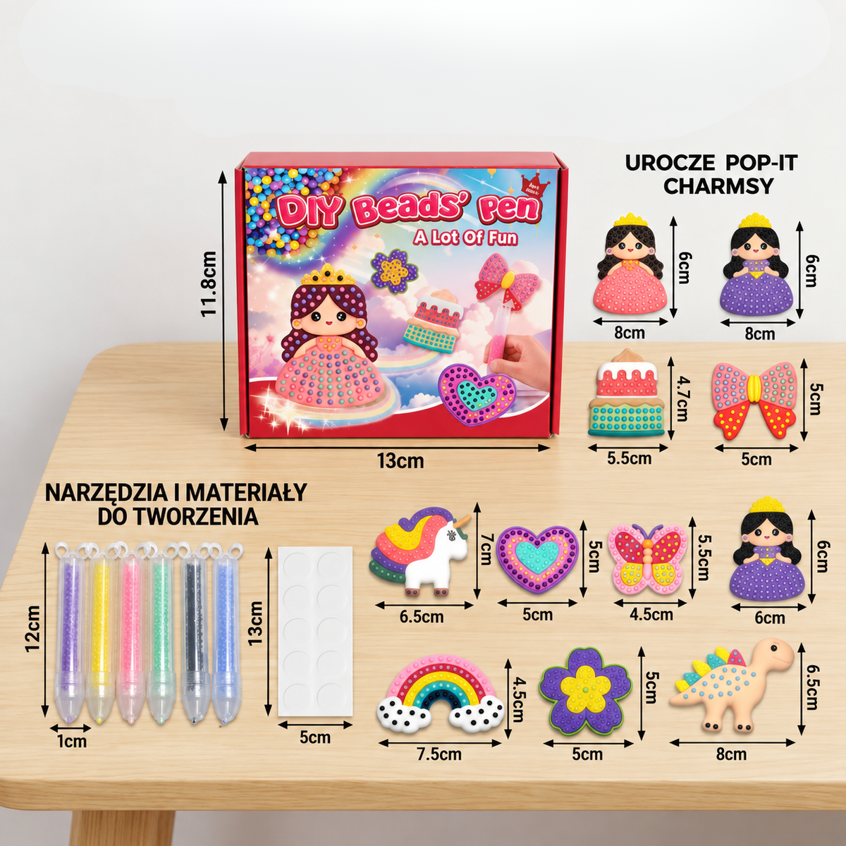Magiczne obrazki z koralików – zestaw DIY dla dzieci