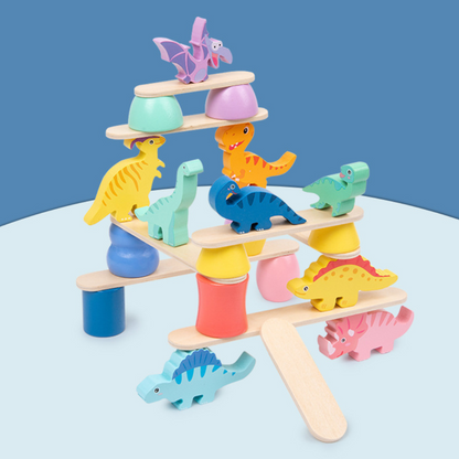 Montessori Gra w Układanie Dinozaurów – Edukacyjna Zabawa dla Dzieci