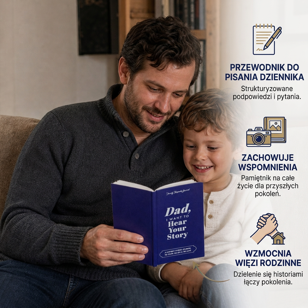 „Chcę poznać Twoją historię” – rodzinny dziennik wspomnień