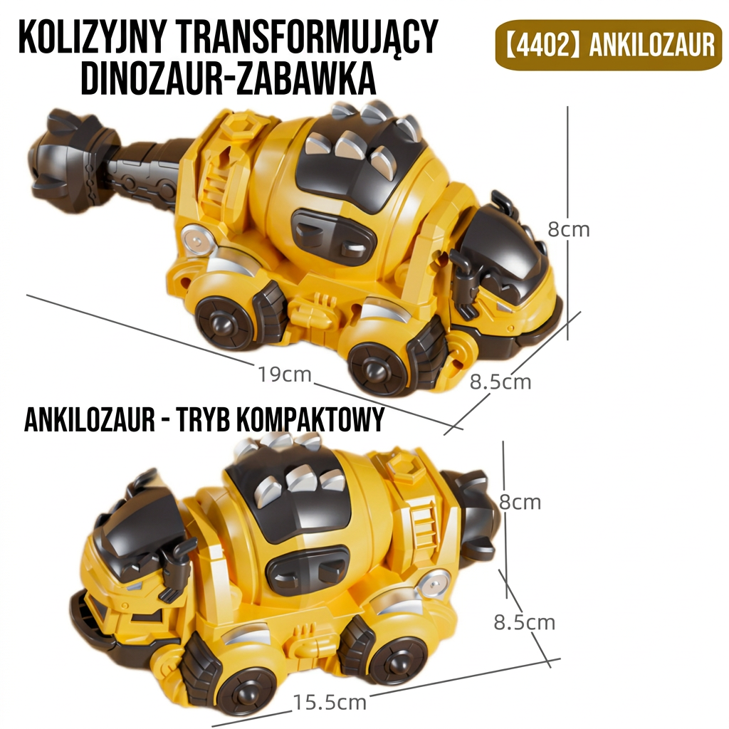 Transformujące Dinozaury Samochody