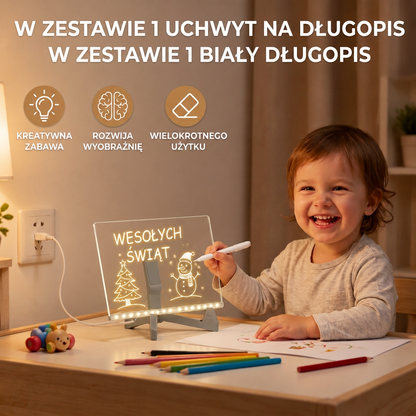 Dziecięca Lampka LED do Rysowania
