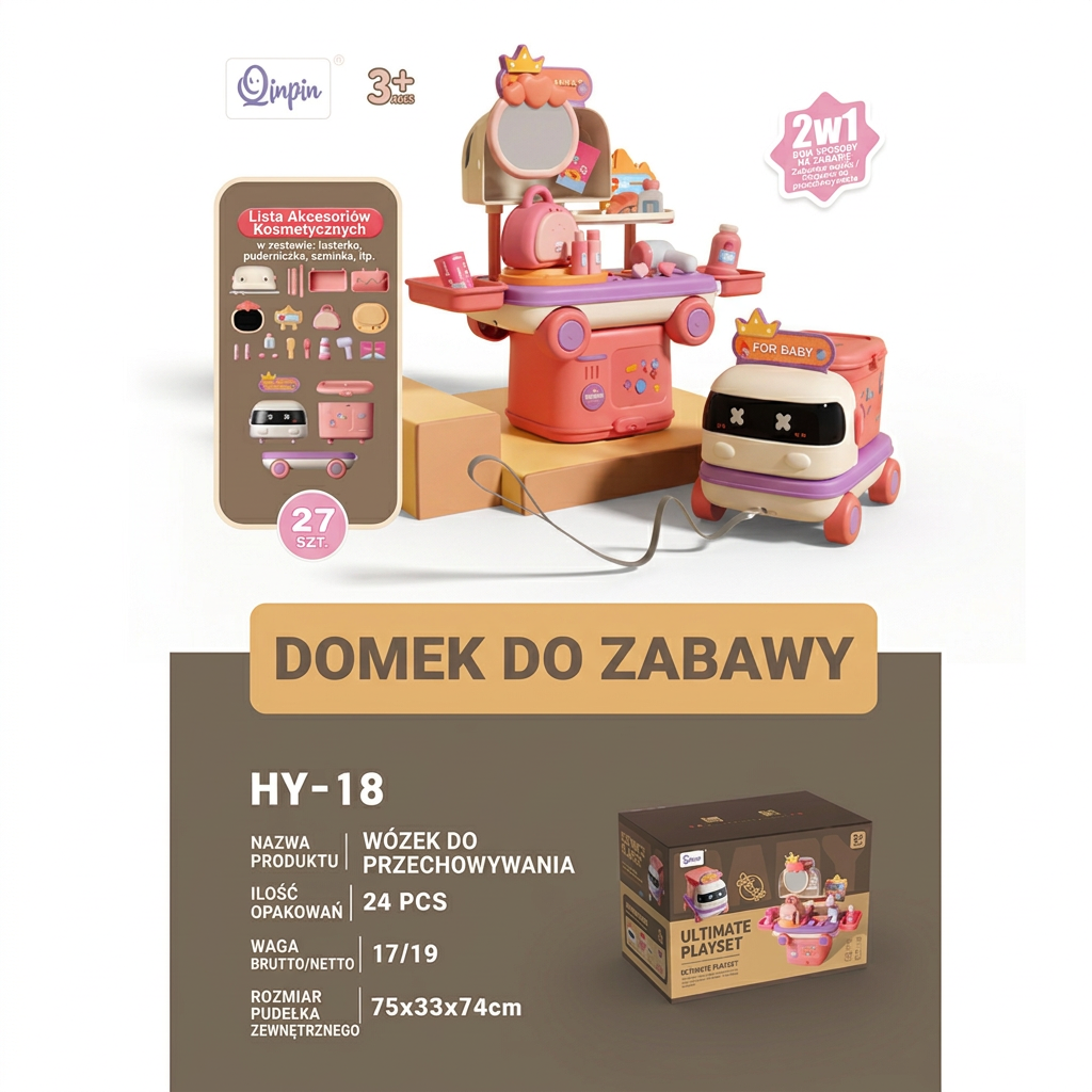 Ciężarówka Zabawka 2w1 dla Dzieci