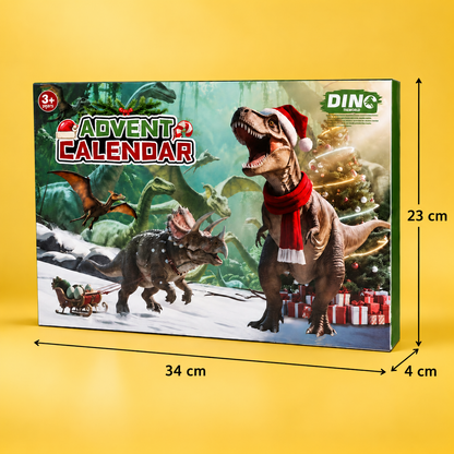 24-dniowy kalendarz adwentowy z dinozaurami