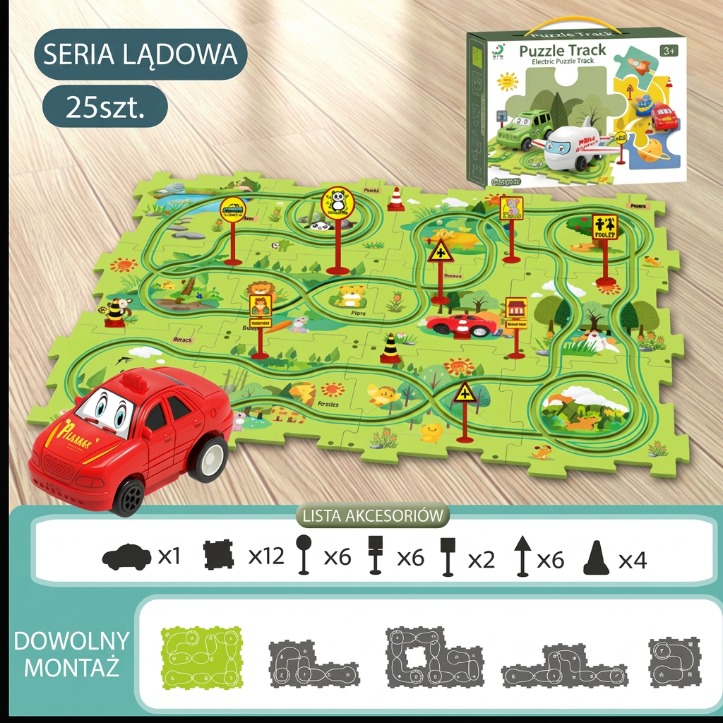 PuzzleTrack – Elektryczny Tor Puzzle
