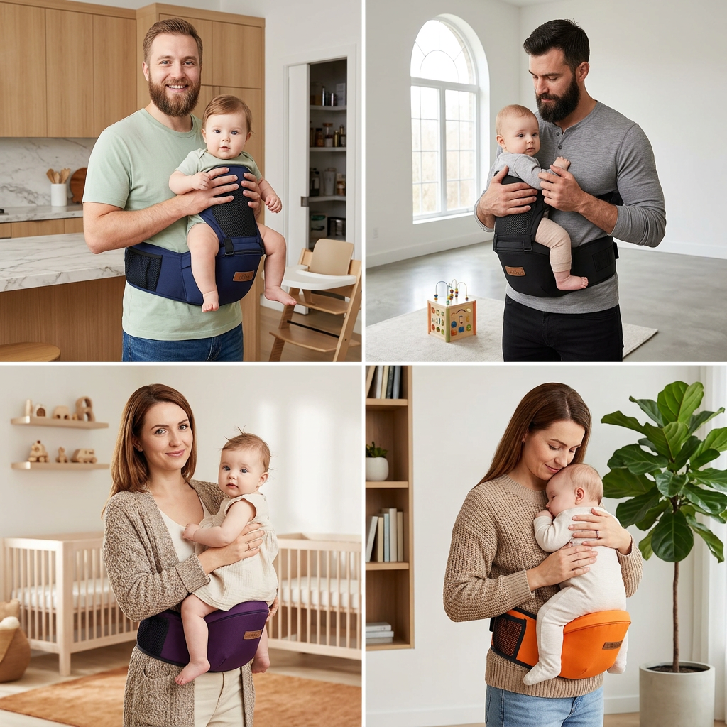 Ergonomiczne nosidełko biodrowe dla dziecka