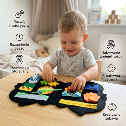 Książeczka aktywności Montessori ze zwierzętami