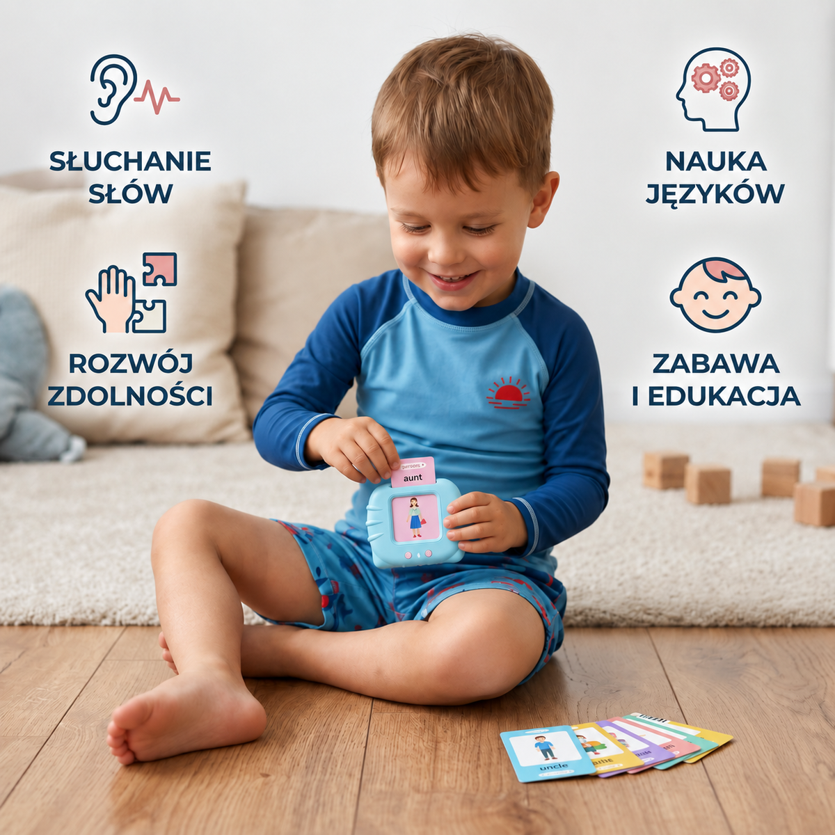 TalkingFriend – karty obrazkowe do nauki słów