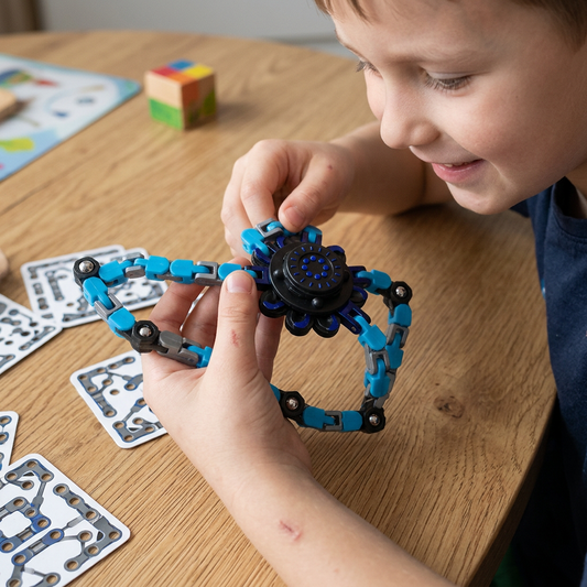 Transformujący spinner | Kreatywna zabawa bez końca – zabawka antystresowa