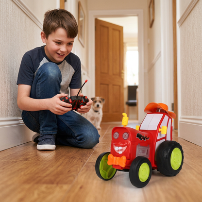 Chwiejący się traktor – zabawka dla dzieci
