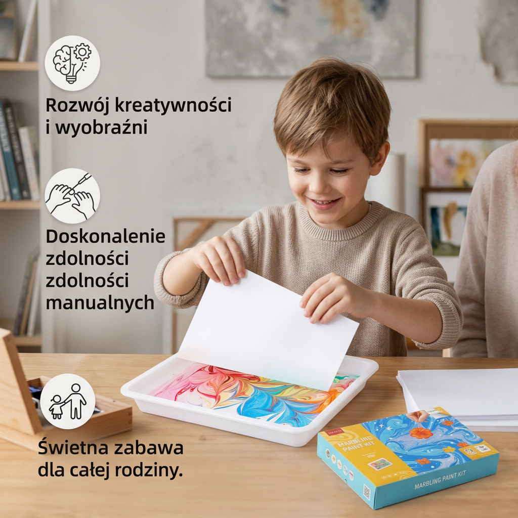 Zestaw do malowania na wodzie