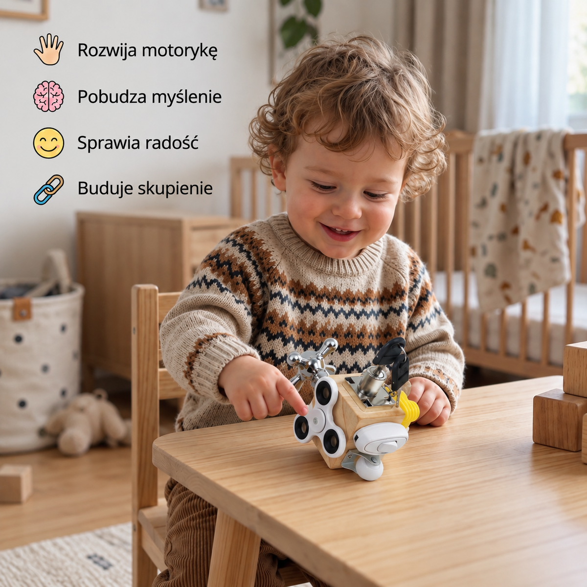 MagicCube – kostka manipulacyjna Montessori