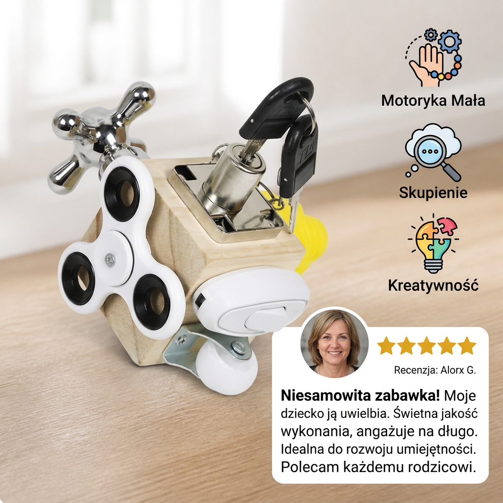 MagicCube – kostka manipulacyjna Montessori