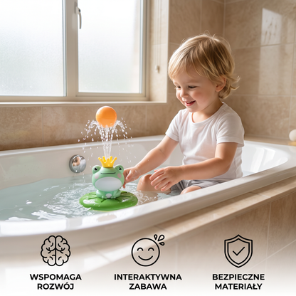Żabka do kąpieli dla dzieci