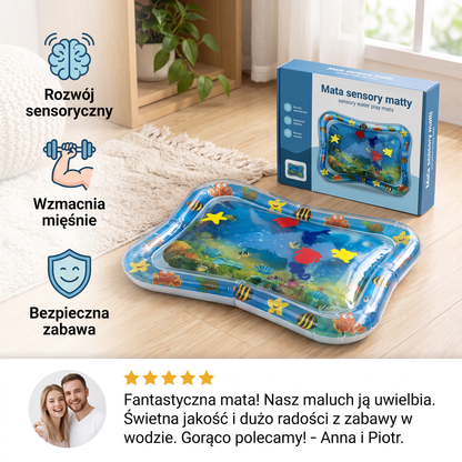 Sensoryczna mata wodna dla dzieci
