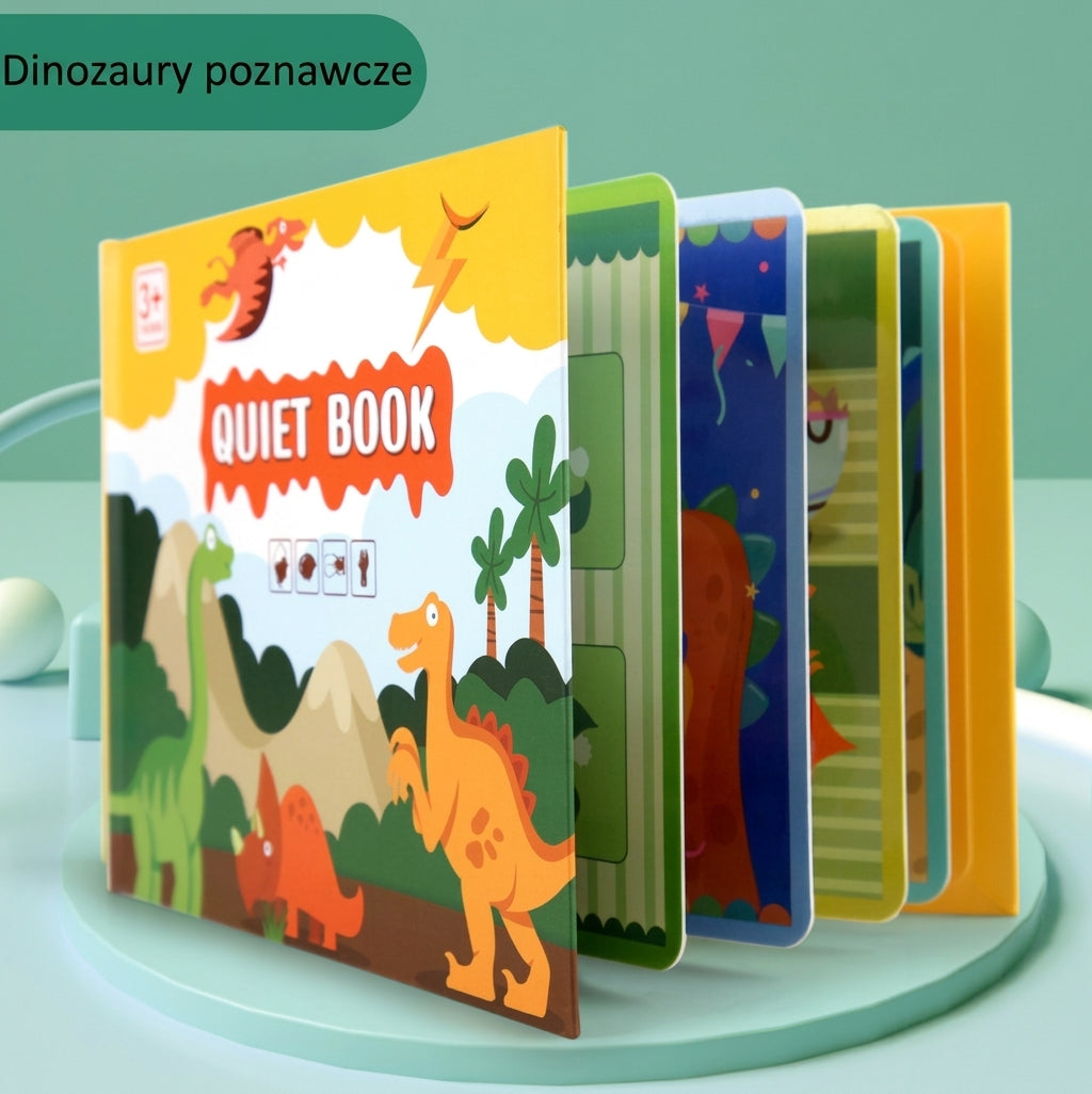 QuietBook – Trwała Książeczka Montessori z Opowieściami