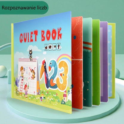 QuietBook – Trwała Książeczka Montessori z Opowieściami