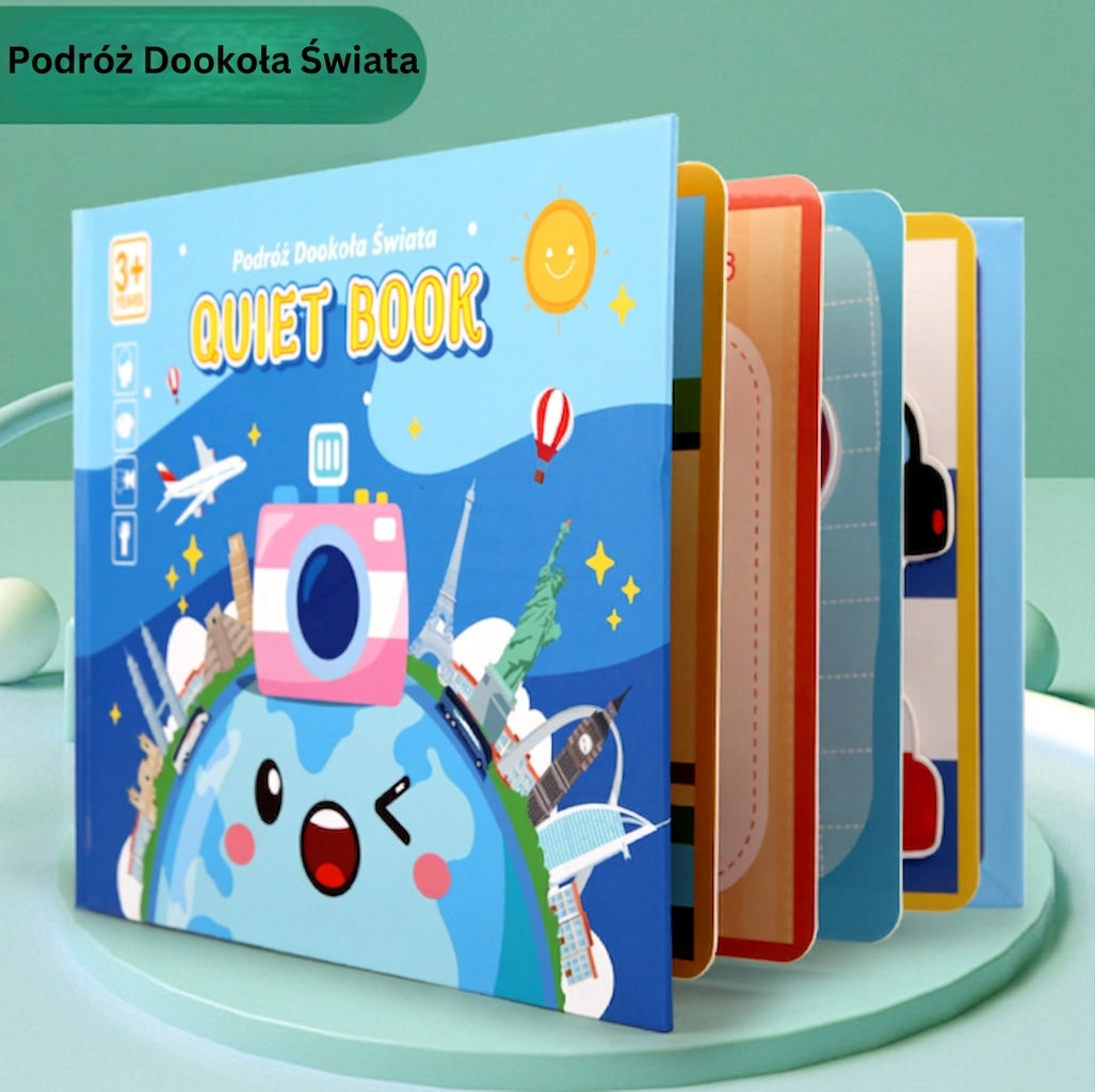 QuietBook – Trwała Książeczka Montessori z Opowieściami