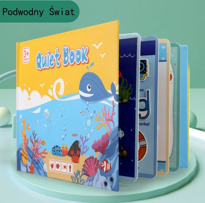 QuietBook – Trwała Książeczka Montessori z Opowieściami