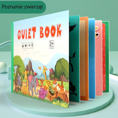 QuietBook – Trwała Książeczka Montessori z Opowieściami