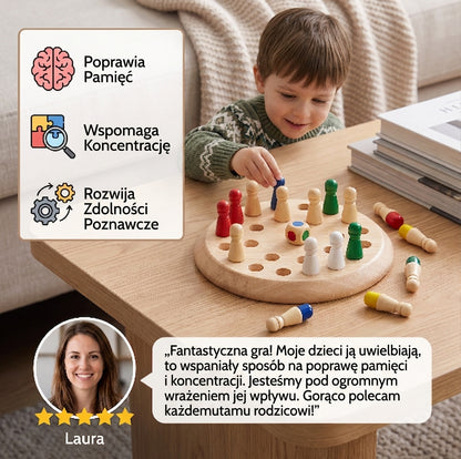 Gra Pamięciowa Szachy Edukacyjne – Nauka i Zabawa dla Dzieci