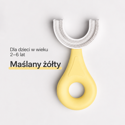Szczoteczka do zębów w kształcie litery U dla dzieci