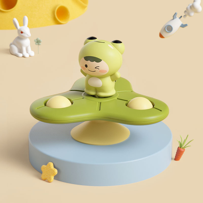 Montessori Przyssawkowy Spinner – Edukacyjna Zabawka Obrotowa