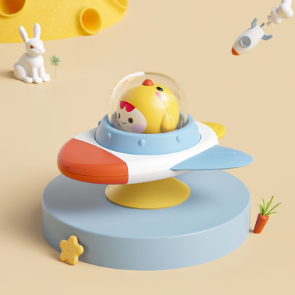 Montessori Przyssawkowy Spinner – Edukacyjna Zabawka Obrotowa