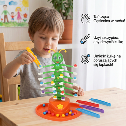 Rodzinna gra zręcznościowa „Tańcząca Gąsienica”