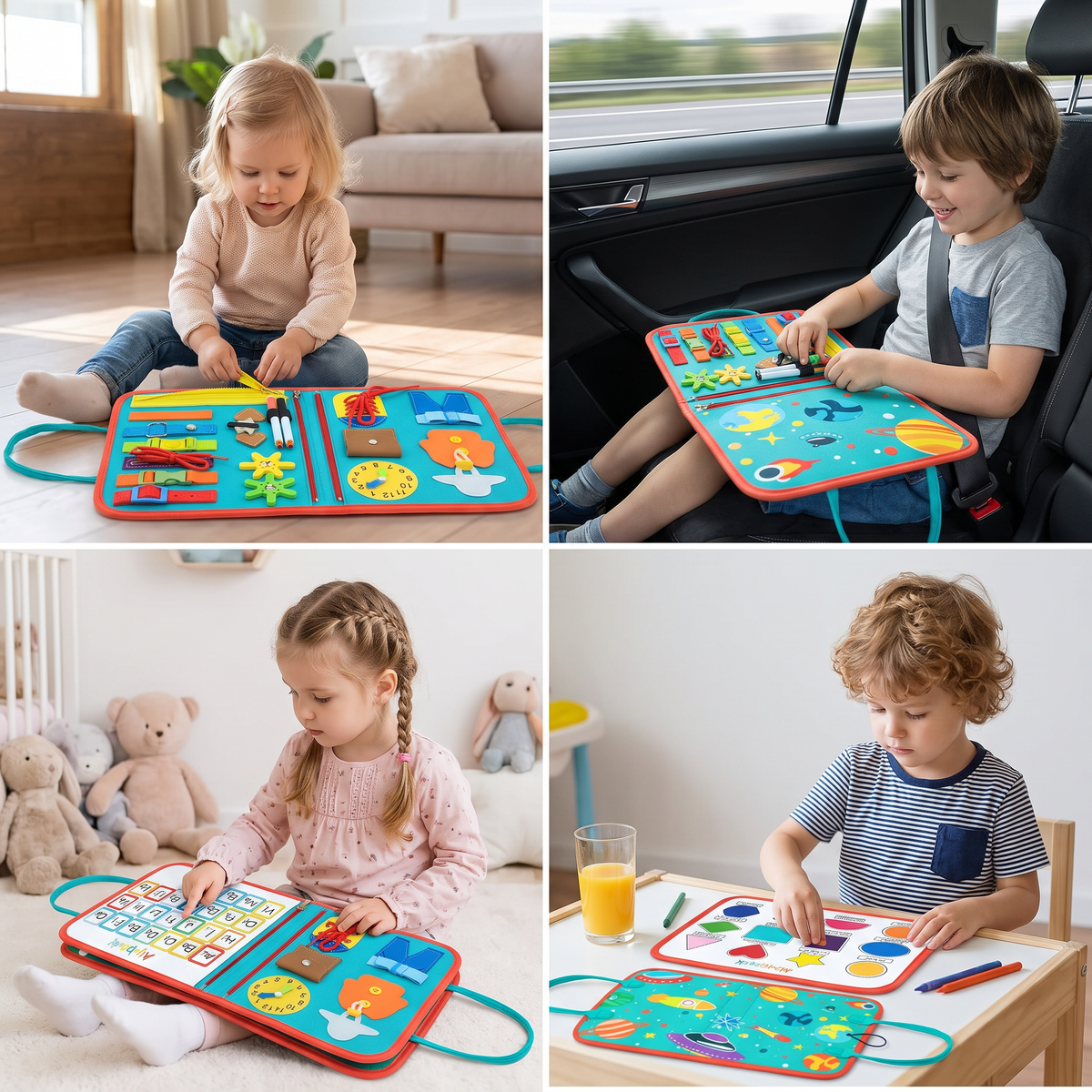 MagicBook – Sensoryczna zabawka Montessori