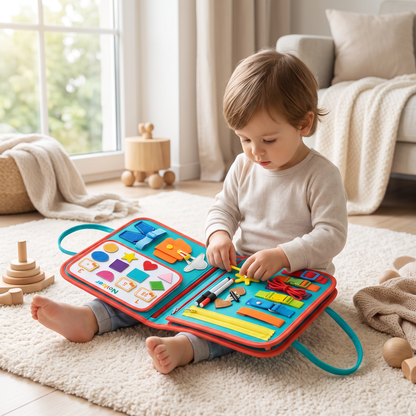 MagicBook – Sensoryczna zabawka Montessori