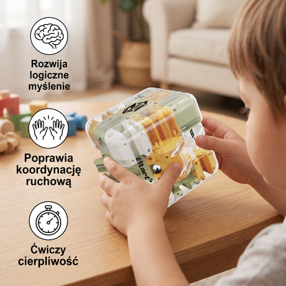 Kostka Labirynt 3D – Zręcznościowa Układanka Logiczna