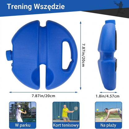 Zestaw Treningowy z Piłką Tenisową