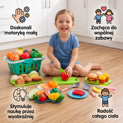 Zestaw Do Krojenia Owoców i Warzyw dla Dzieci