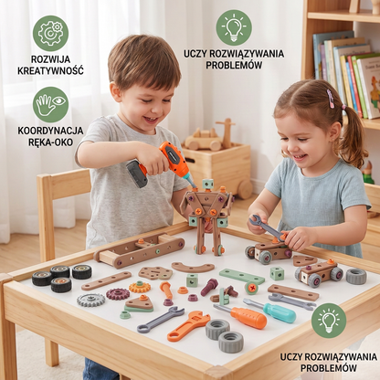Zestaw Konstrukcyjny dla Małych Majsterkowiczów