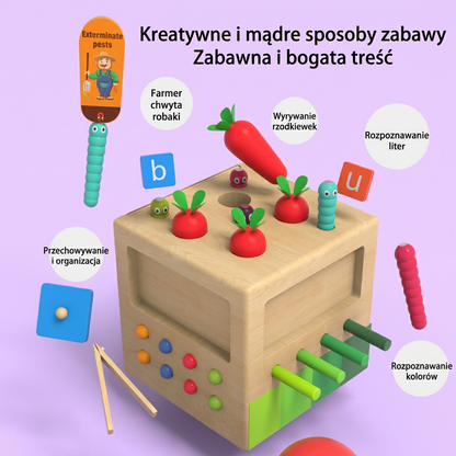 Drewniana Zabawka Montessori do Nauki i Rozwoju