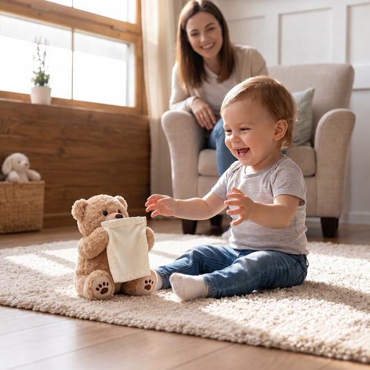 Peek-A-Boo-Teddy – Interaktywny Pluszowy Miś