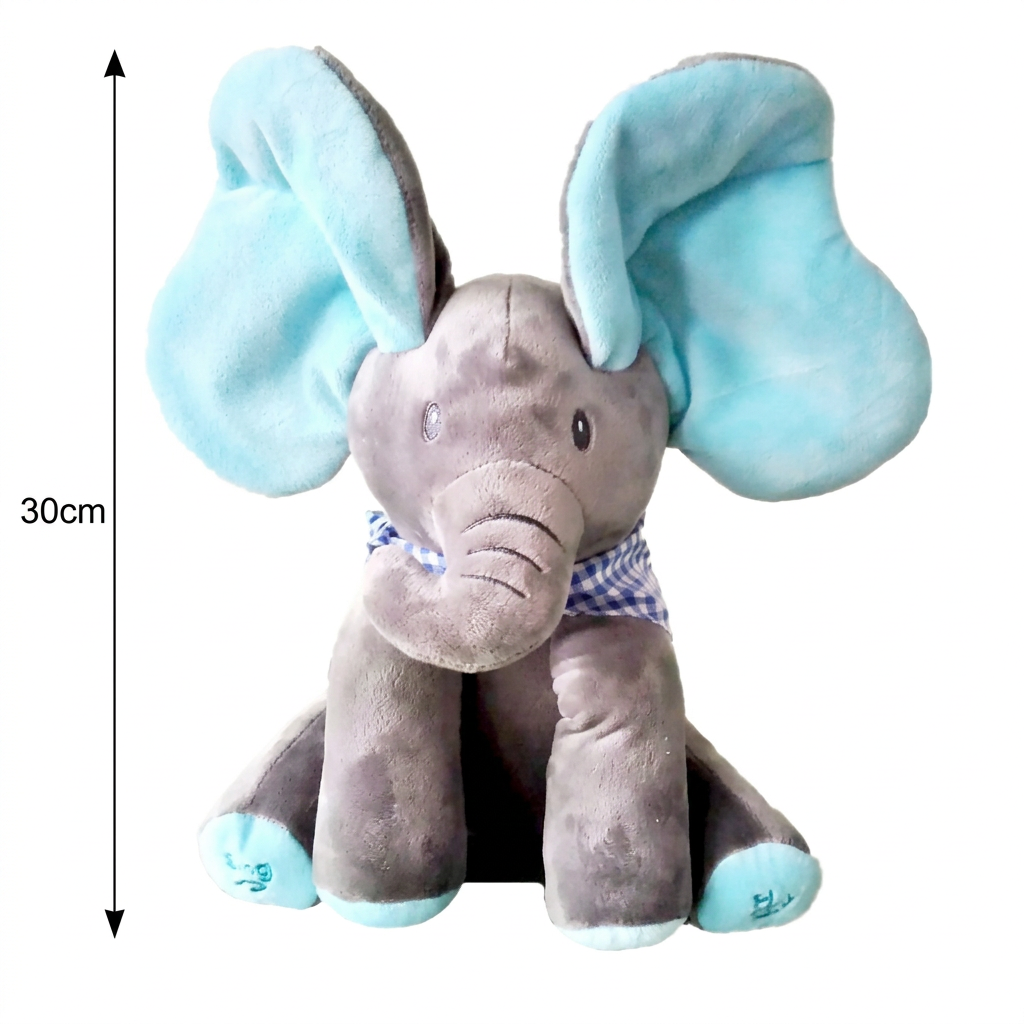 Peek-A-Boo-Elephant – Interaktywny Pluszowy Słoń